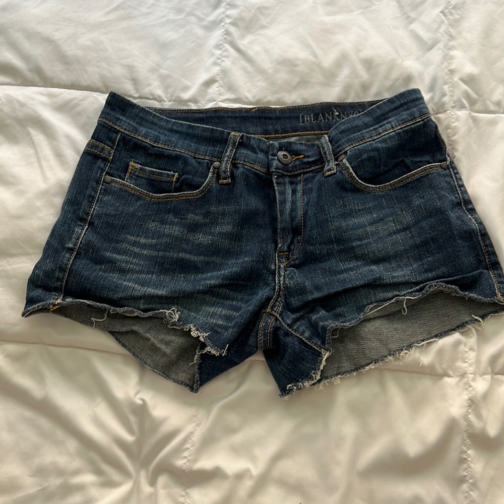 Blank NYC Denim cutoff short in size 28